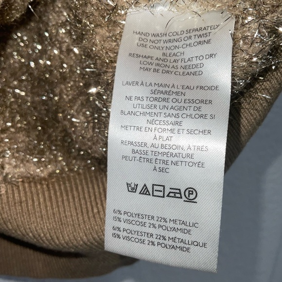 Maeve Violetta Tinsel Sweater - Picture 5 of 6